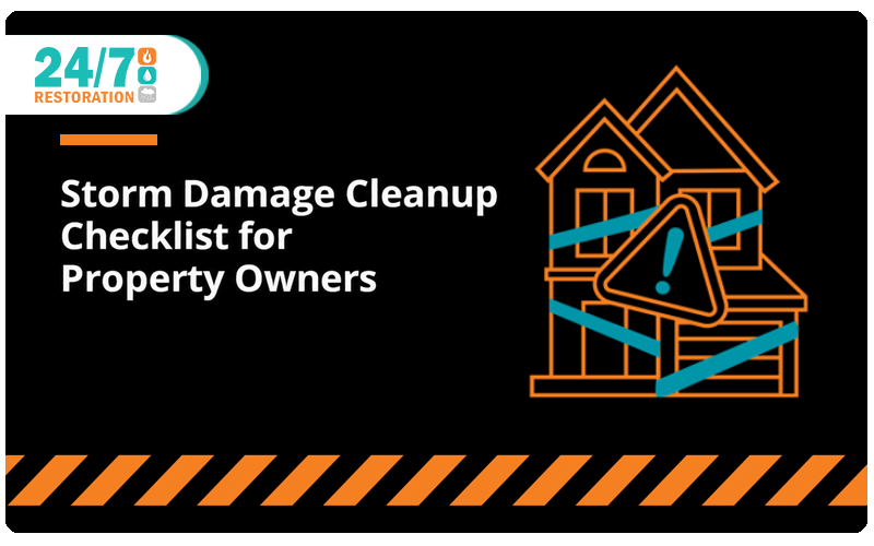Storm Damage Cleanup Checklist for Property Owners Storm Damage Cleanup Checklist for Property Owners