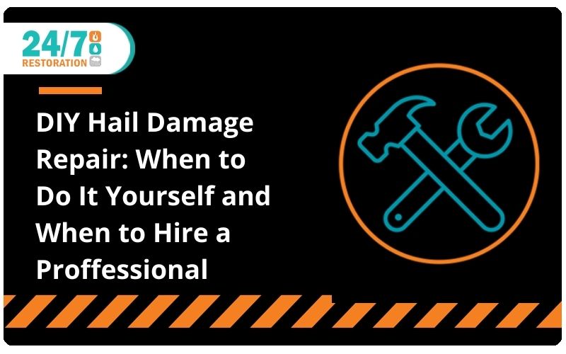 DIY Hail Damage Repair: When to Do It Yourself and When to Hire a Professional
