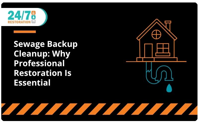 Sewage Backup Cleanup: Why Professional Restoration Is Essential