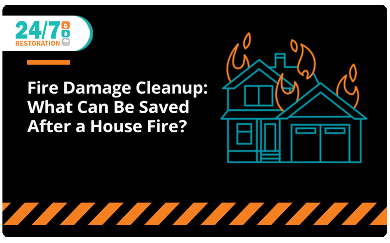 Fire Damage Cleanup: What Can Be Saved After a House Fire?